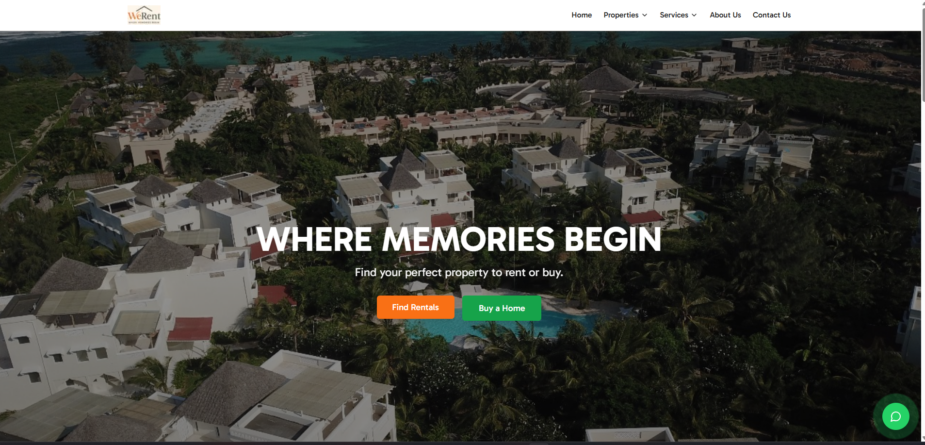 WereNtOnline — Tourists Booking Kenya Coast Rentals Online